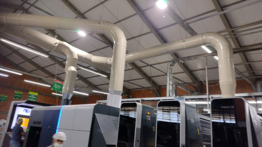 Fabricação de sistema de exaustão industrial em São Paulo: qual empresa escolher?